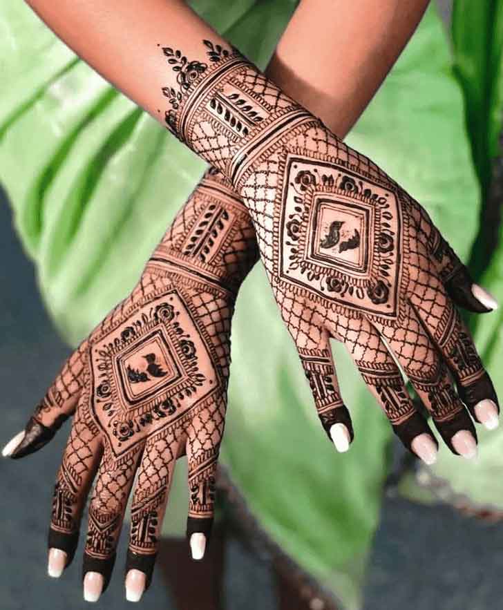 moroccan mehndi design for dev diwali