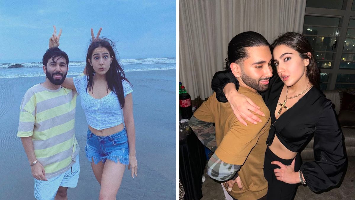 orry with sara ali khan