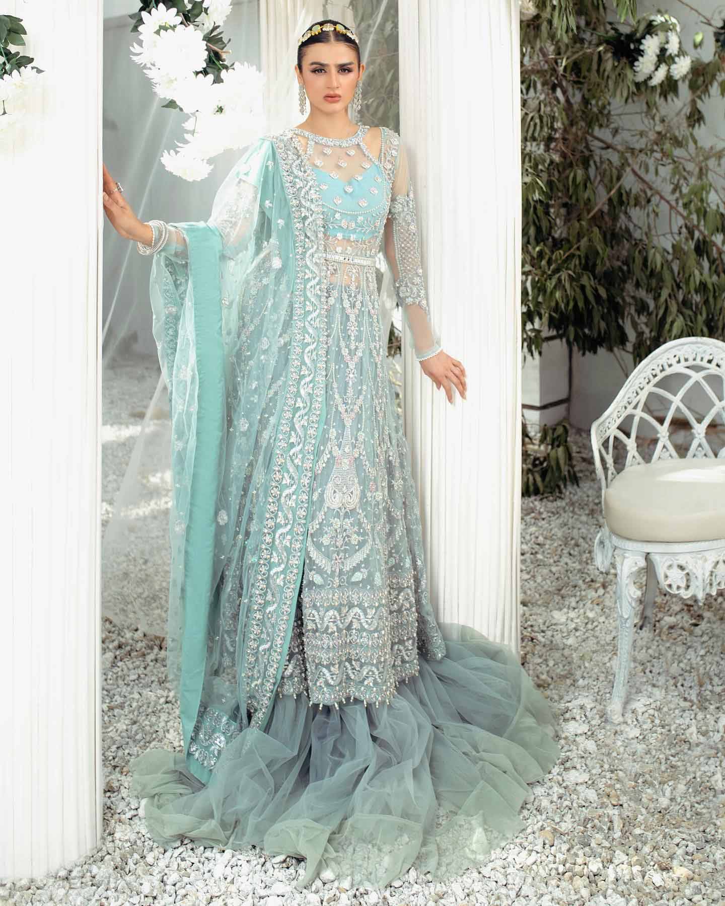 pakistani sharara kurta looks