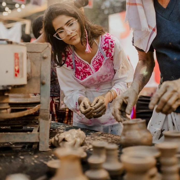 pottery at horn ok festival