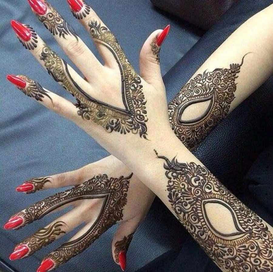 turkish mehndi designs for wedding new