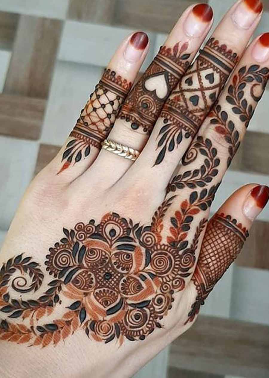 turkish mehndi designs picture
