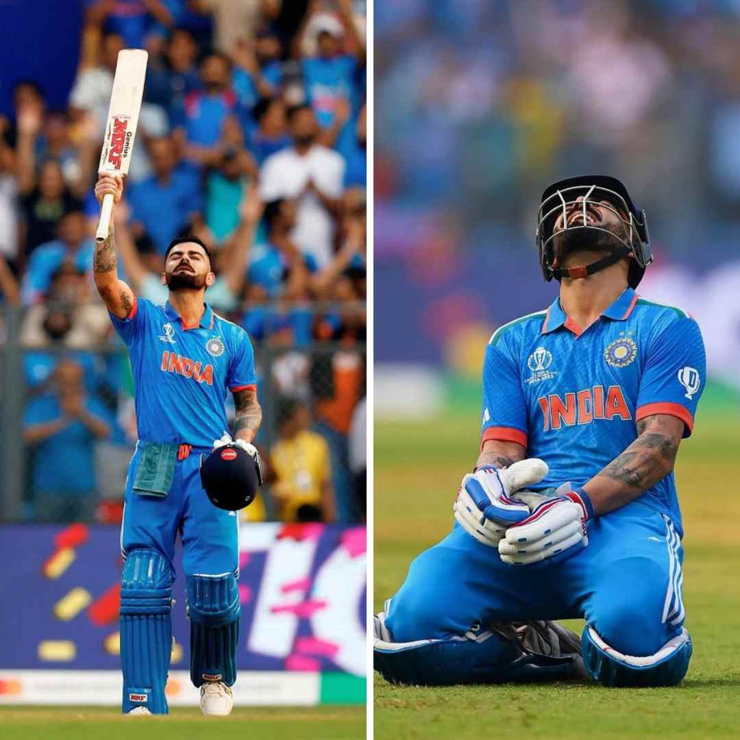 virat gestures
