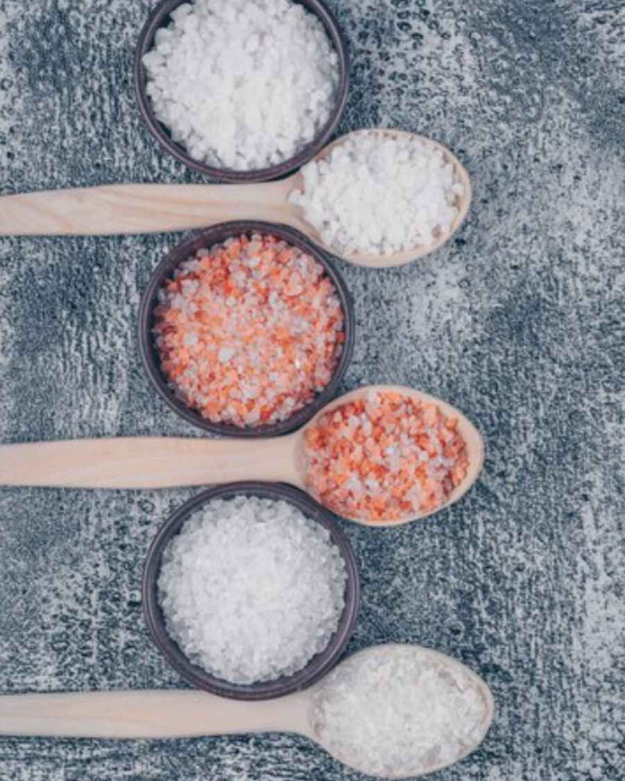 what are the  different types of salt