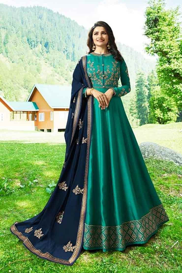 Anarkali suit designs for bride