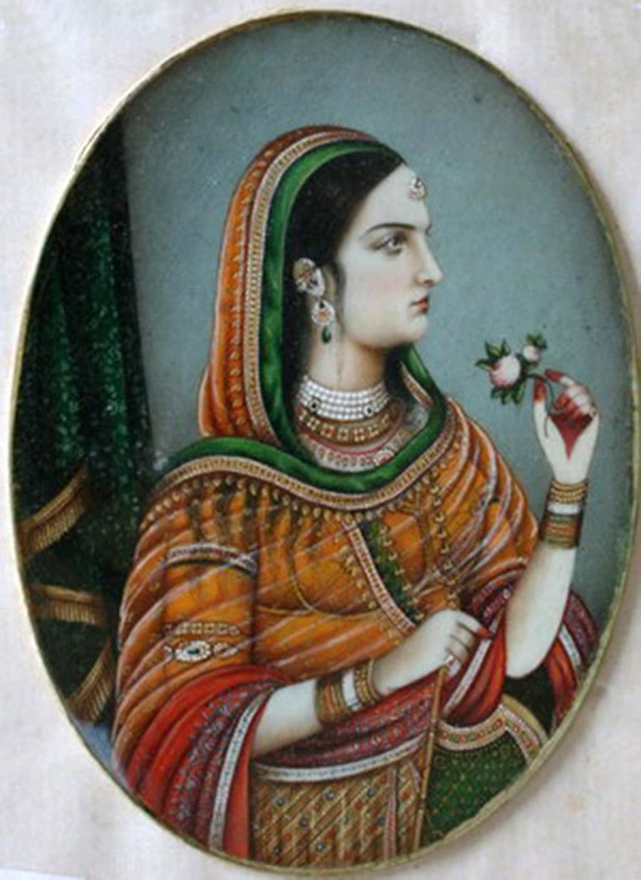 Beautiful begum of mughal history