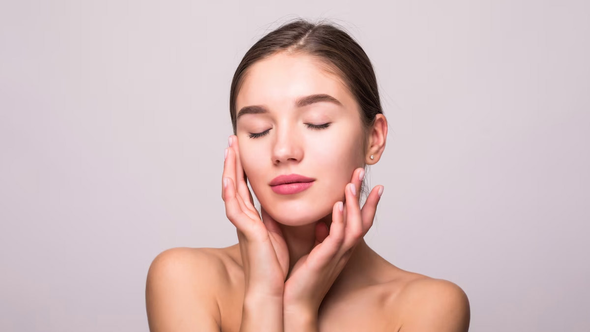 clear young looking skin at home