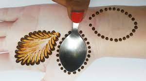 spoon mehndi design hack