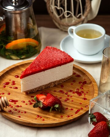 strawberry dessert cheesecake