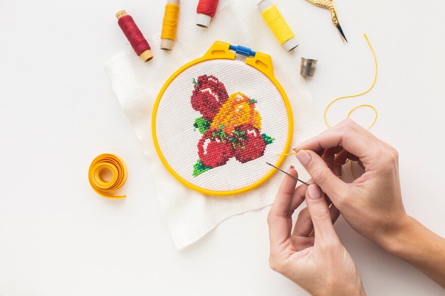 upcycle cloth embroider