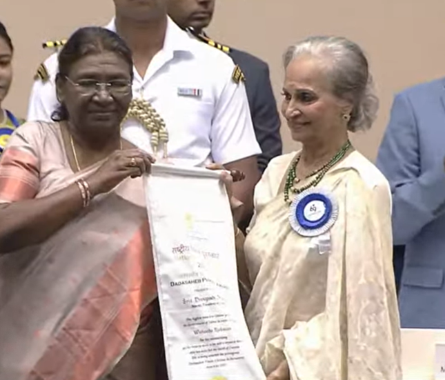 waheeda rehman national award