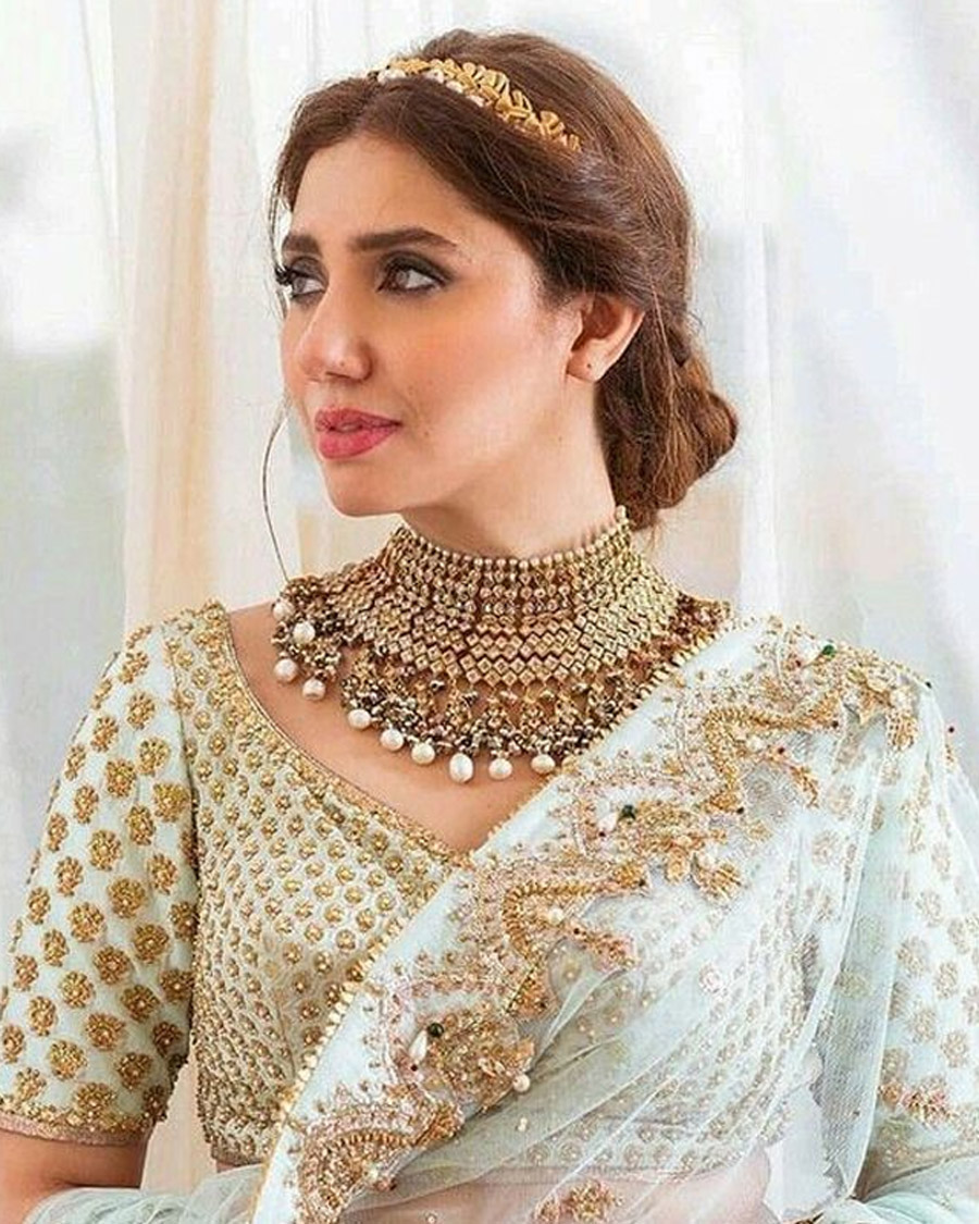 Bun Hairstyle For Engagment