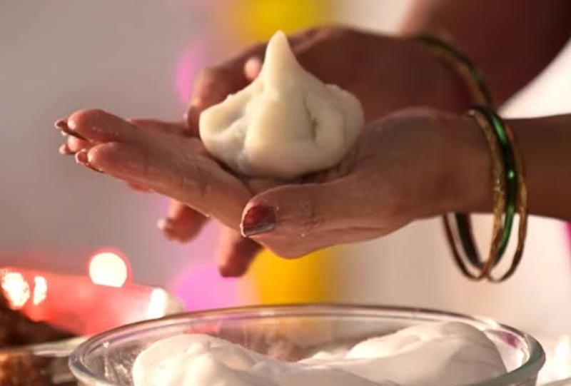 Modak prepration at home