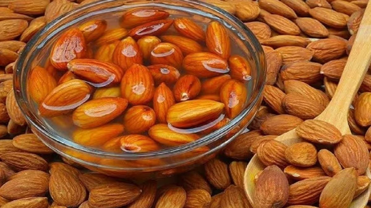 Soaked almonds