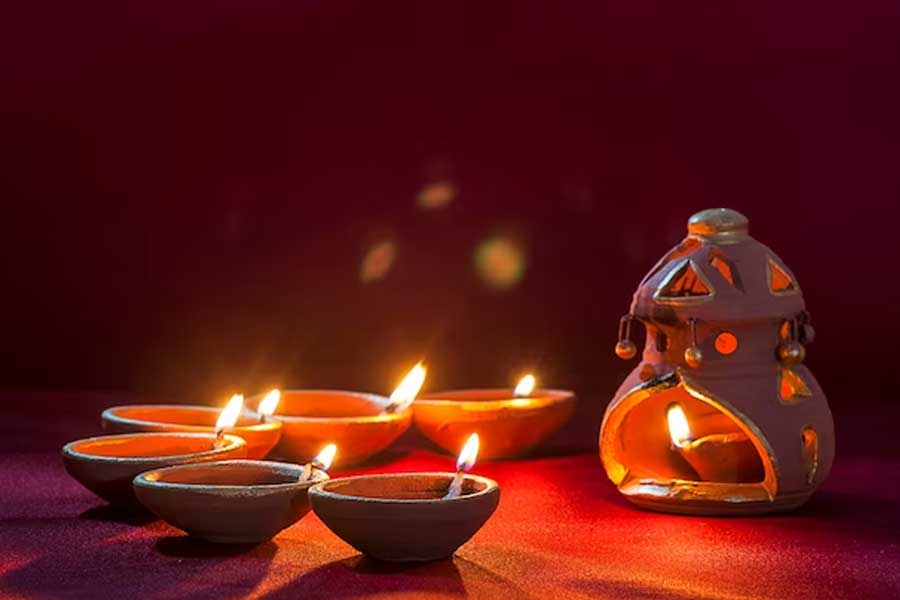 diwali lamps