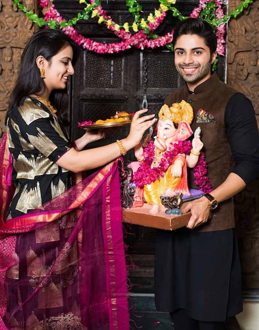 ganpati sthapna idol as per vastu