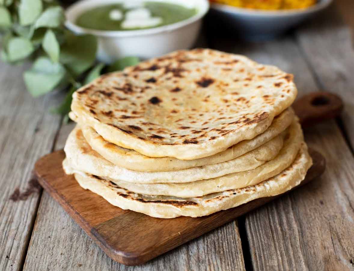 how many paratha should i eat in a day