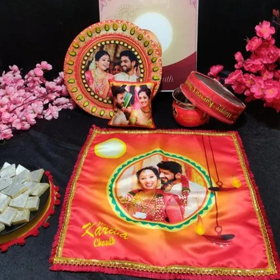 karwa chauth pooja thali decoration ideas