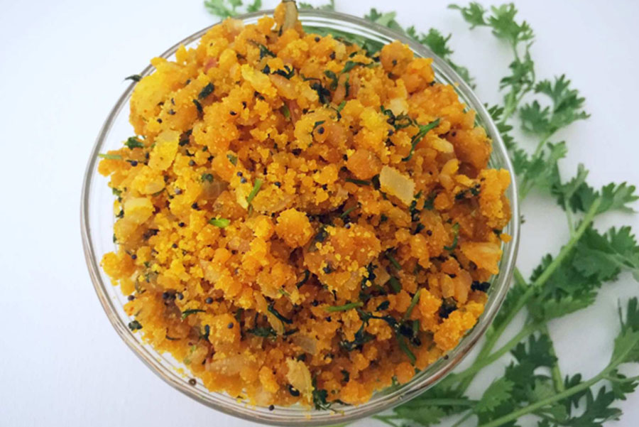 lord ganesha favourite jhunka food