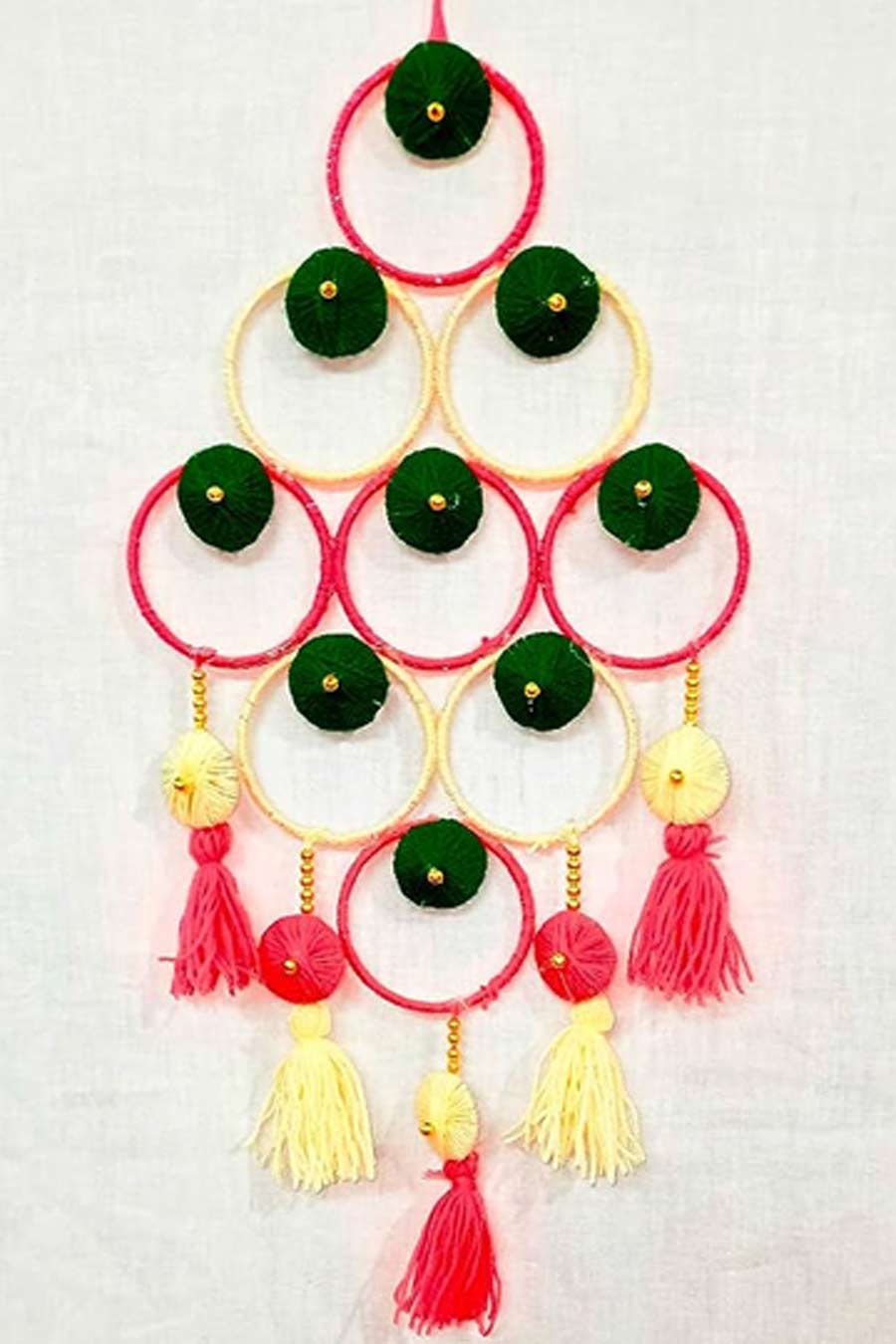 old bangle wall hanging