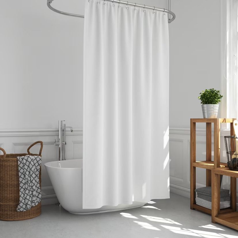 shower curtain cleaning