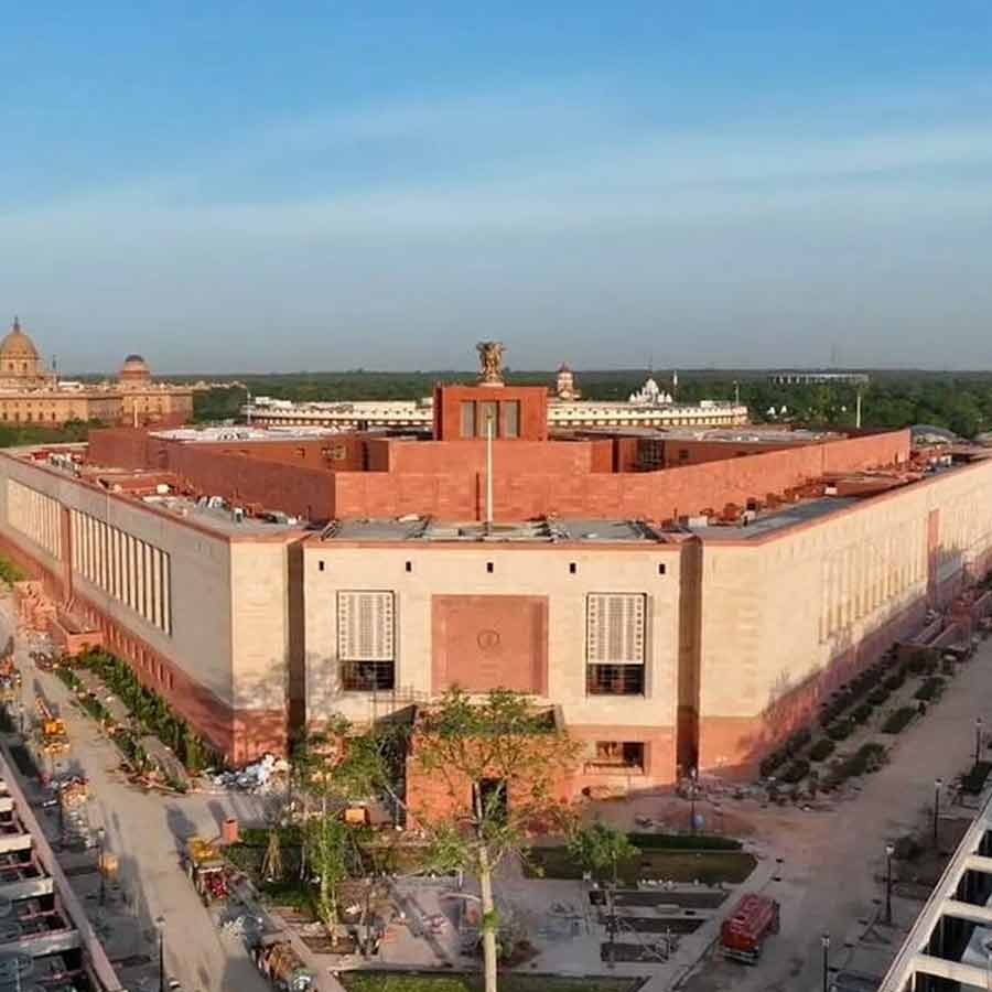 triangular parliament house