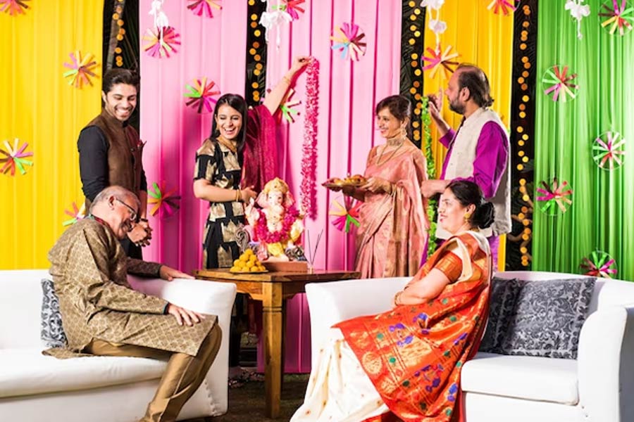 vastu direction for ganpati sthapana