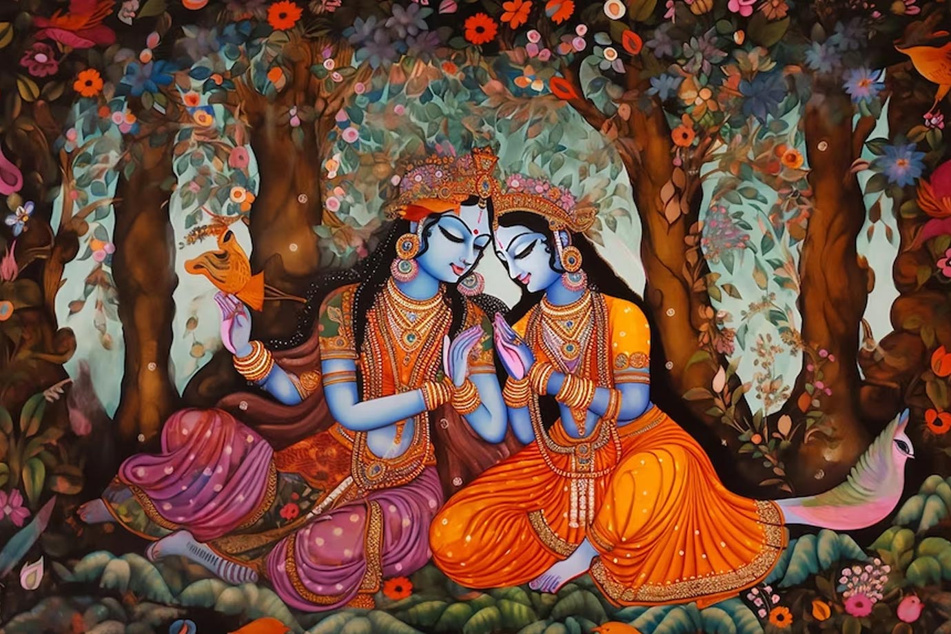 vastu tips for radha krishna painting
