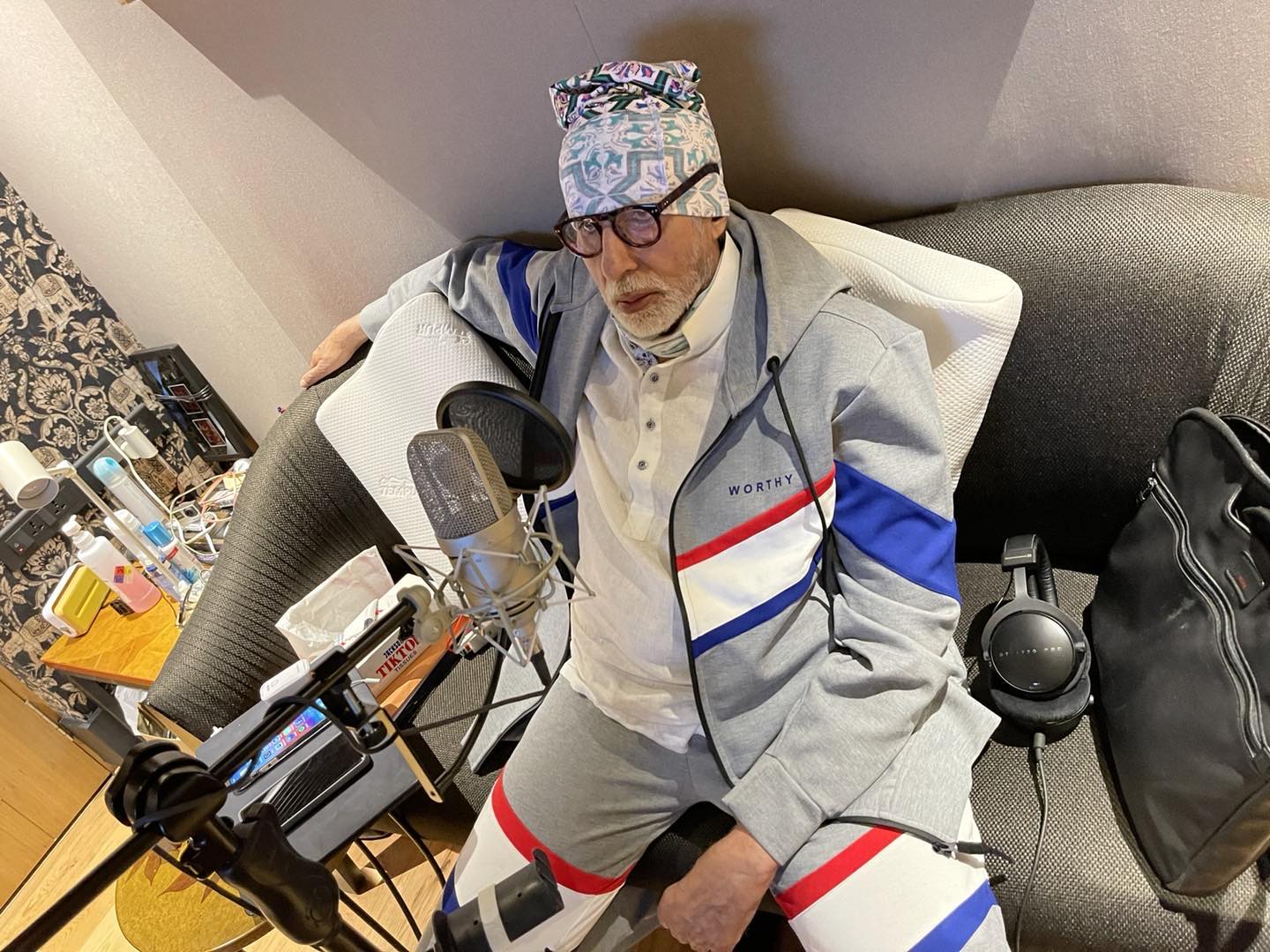 Amitabh Bachchan’s In House Recording Studio