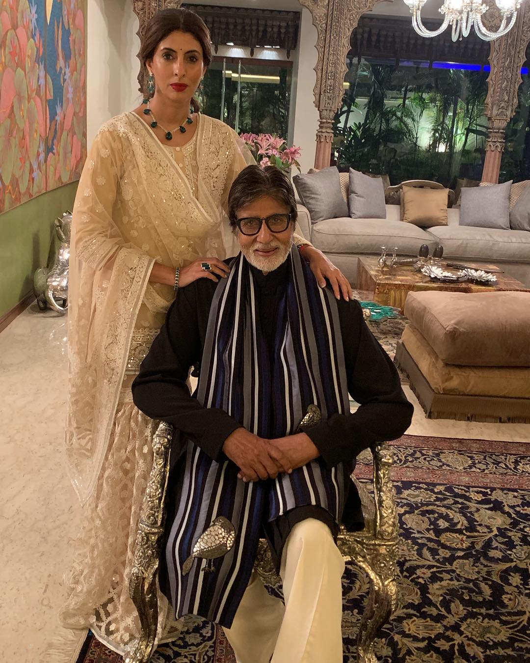 Amitabh Bachchan’s Living Room