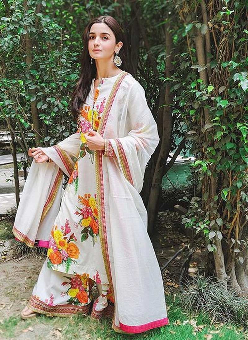Floral Sharara Suit
