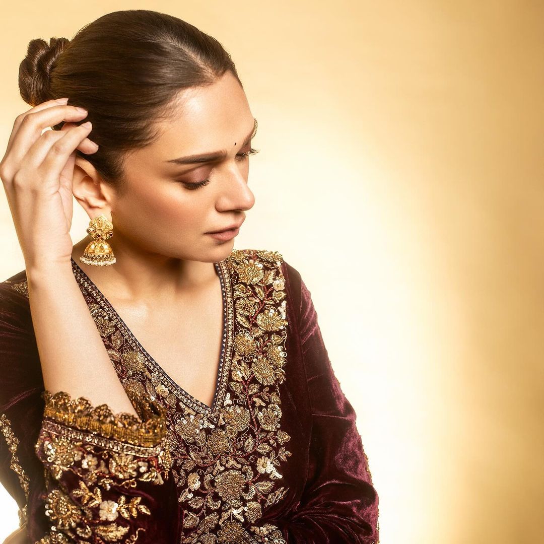 Golden Jhumka Designs