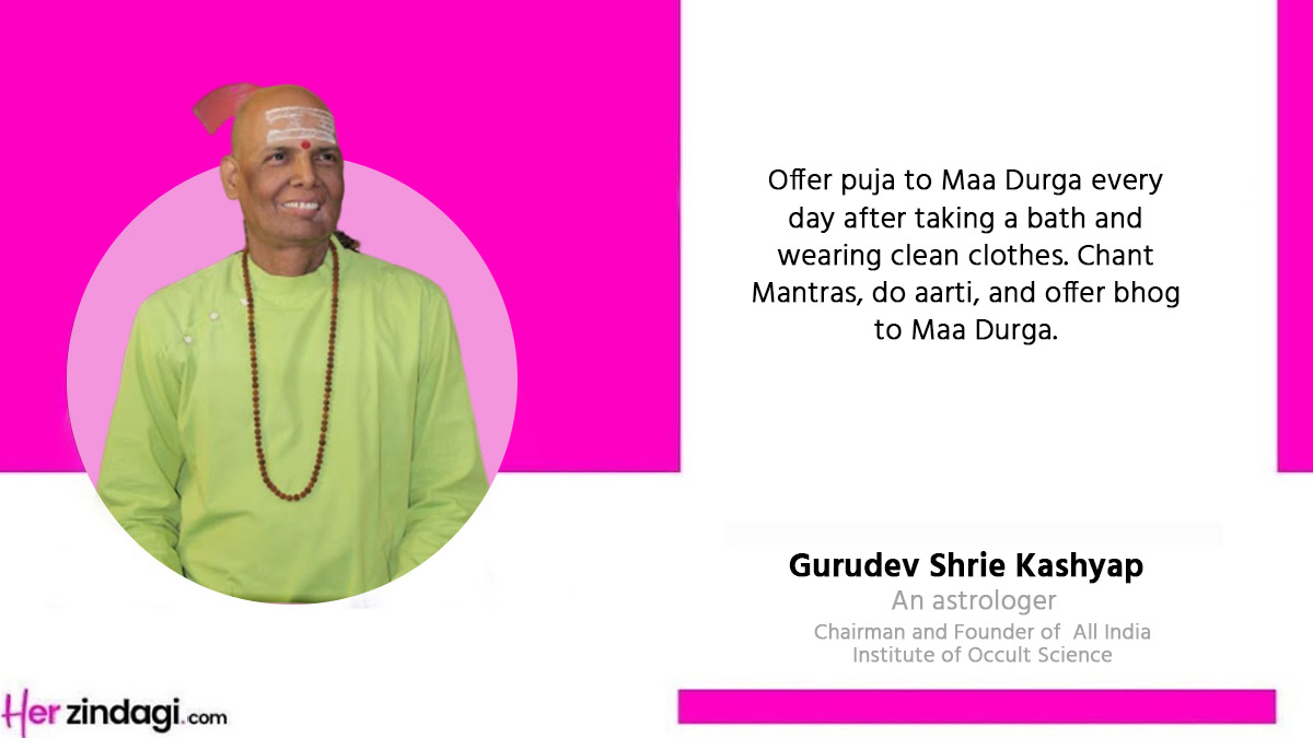 Gurudev Shrie Kashyap quote on ashtami and navami navratri