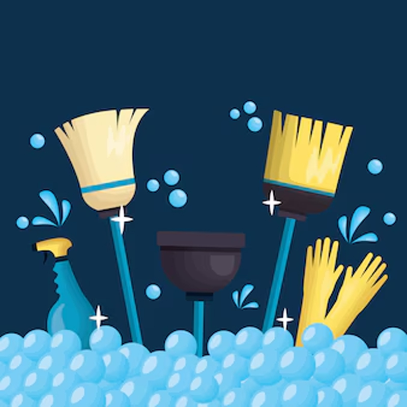 How to clean cleaning tools and appliances with vinegar