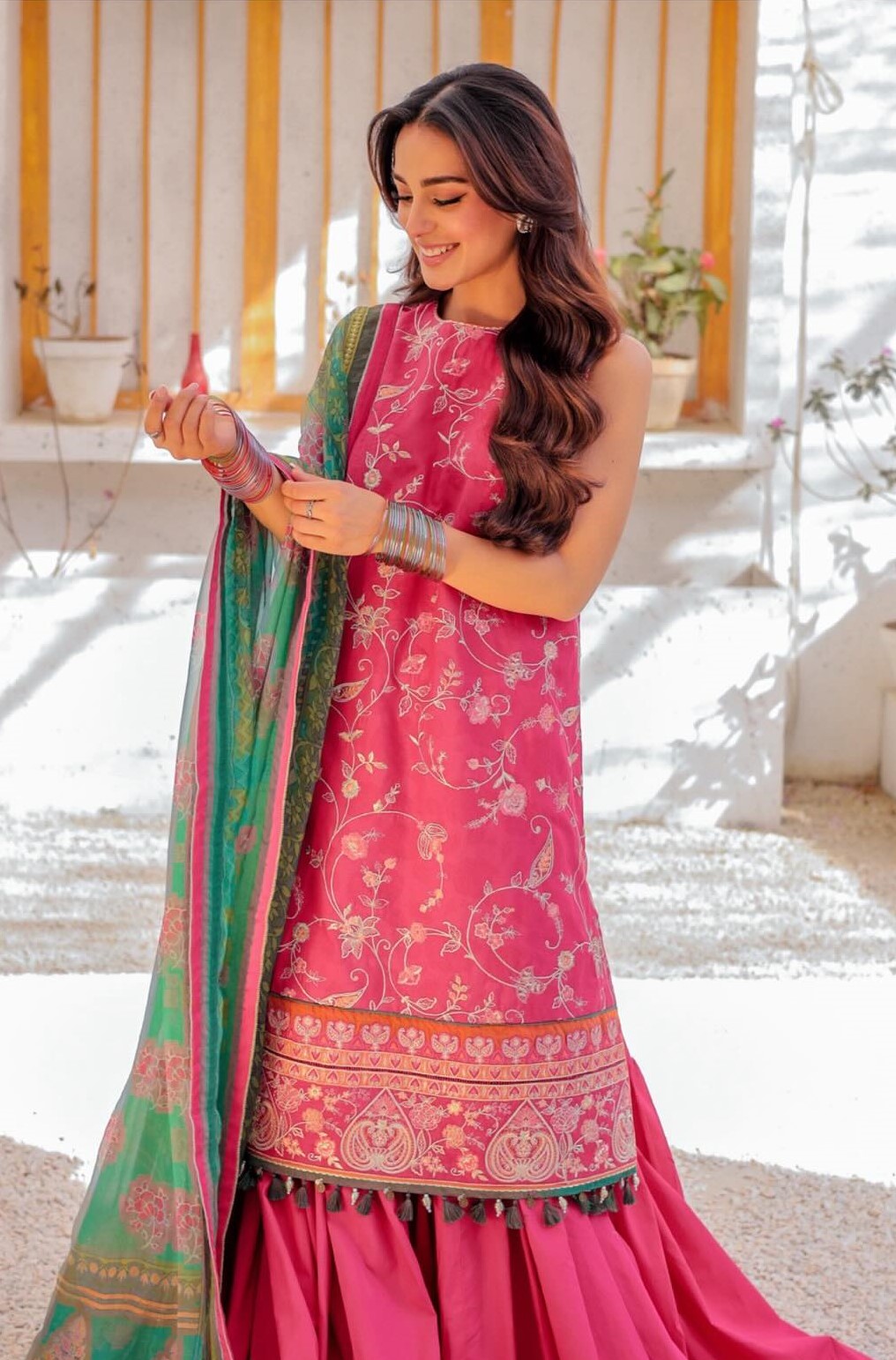 Iqra Aziz’s Palazzo Set