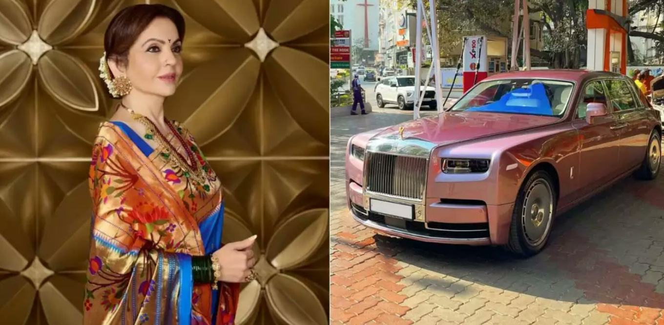 Nita Ambani rolls royce