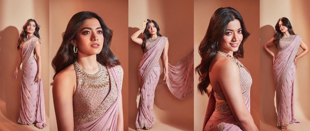 Rashmika Mandanna’s Halter Neck Blouse