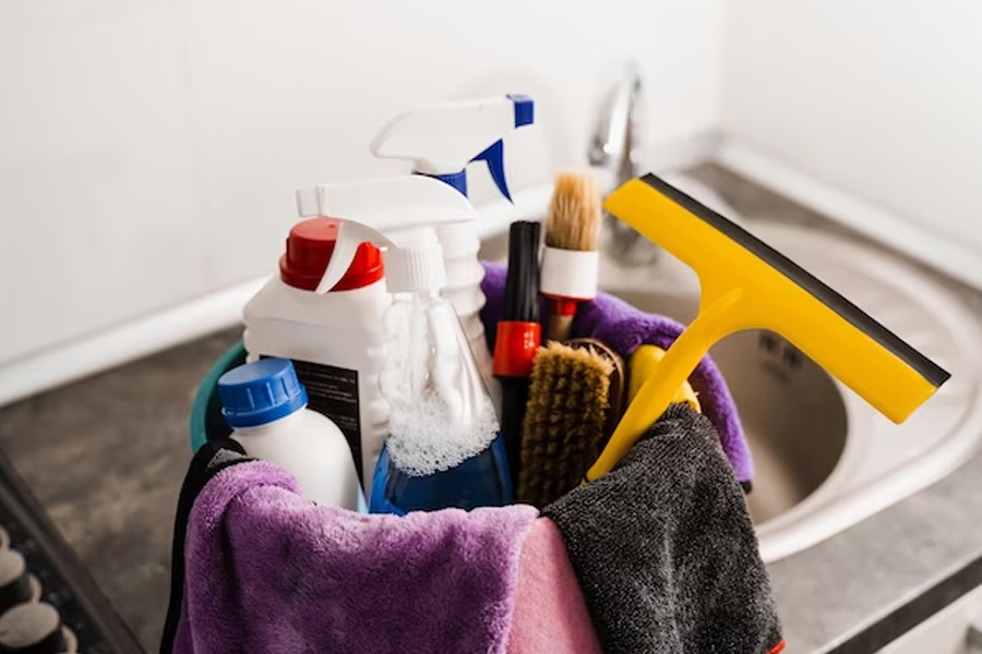 What is the proper way to clean any electrical appliance