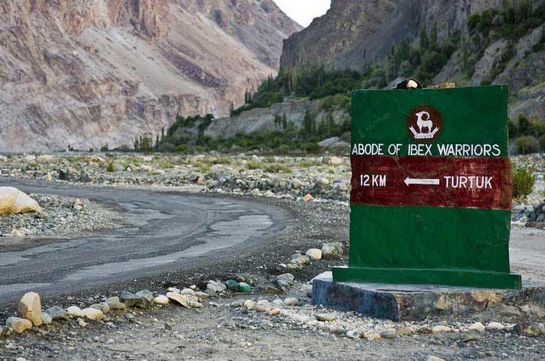 Where is turtuk village