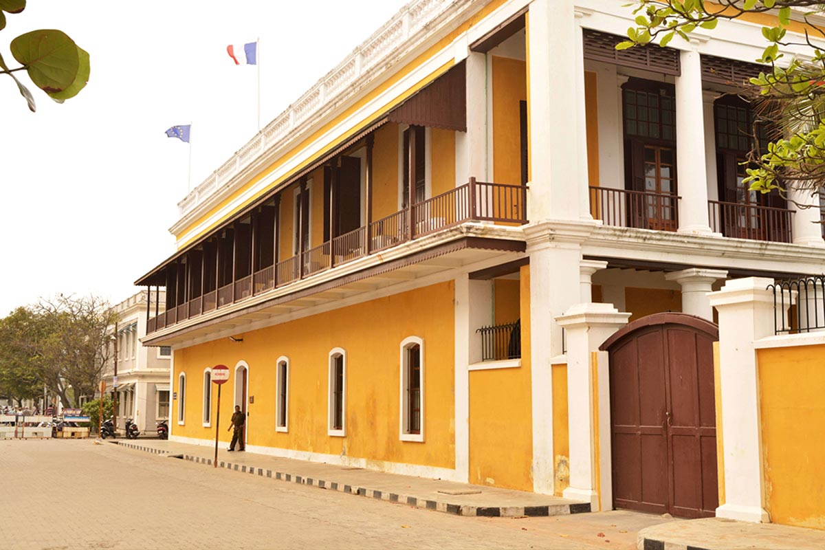 about french colony in pondicherry