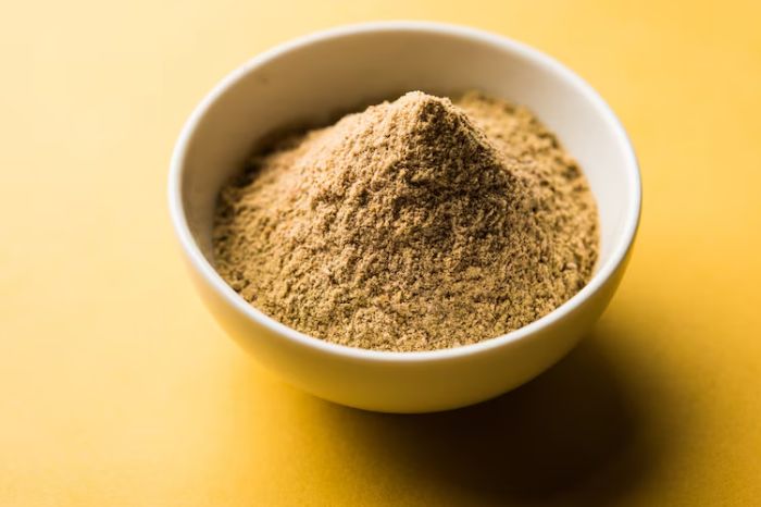 besan powder inside