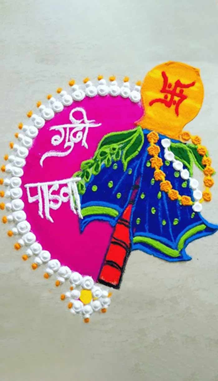 bottle cap rangoli design