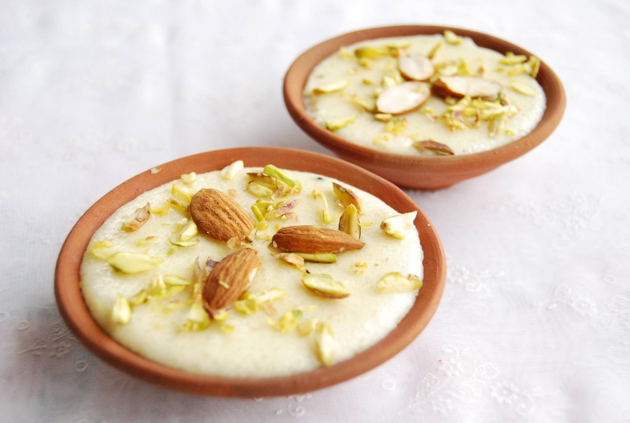 eid dessert recipes Kesar Khoya Phirni