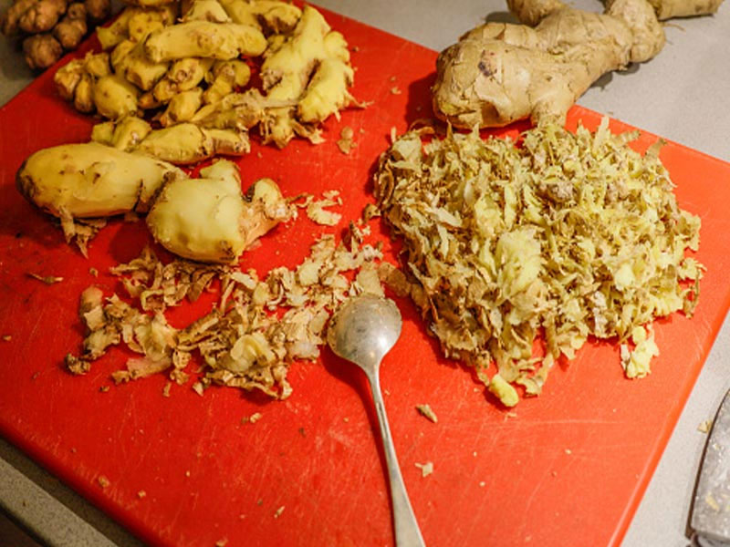 ginger peel use for room freshner