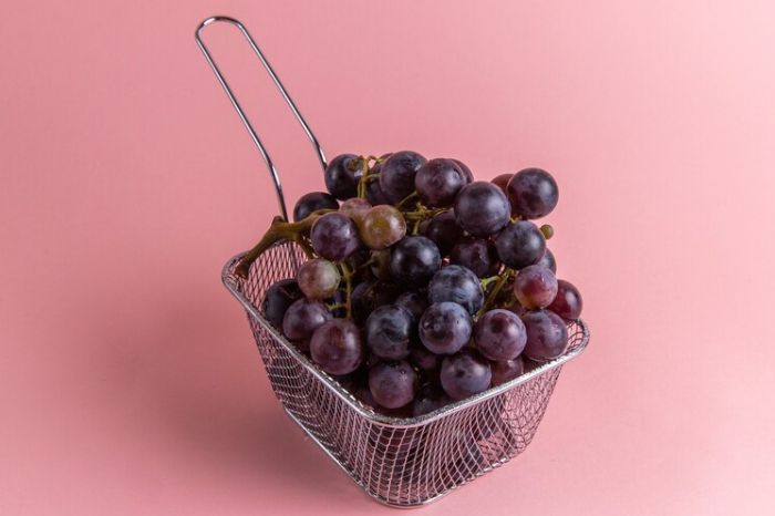 grapes inside