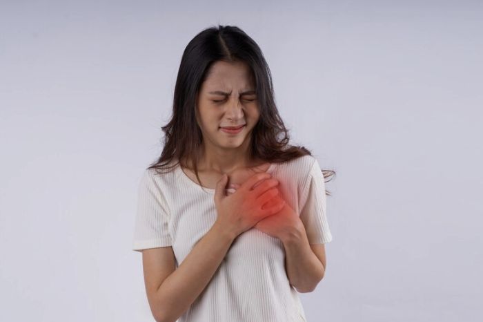 heart problem inside