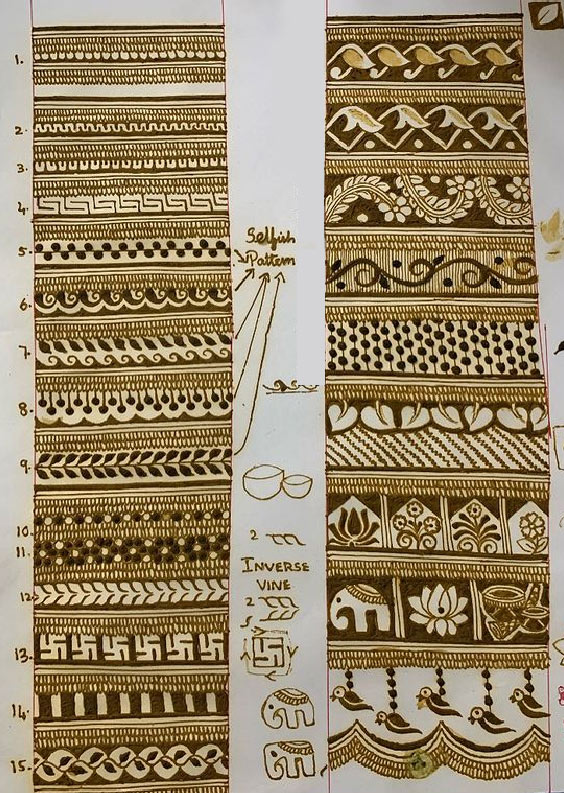 henna for hand designs