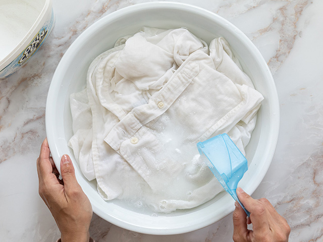 how to remove yellow stain