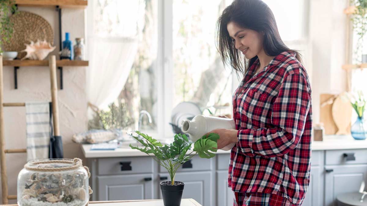 is it bad to keep plants in kitchen