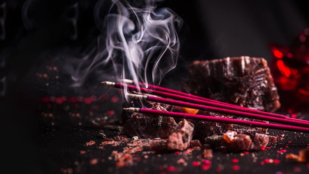 is it good to burn incense sticks in home temple